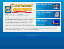 Tablet Screenshot of cottensnapa.com